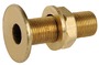 Flush threaded seacock chromed brass 3/8“ - Artnr: 17.324.10 10